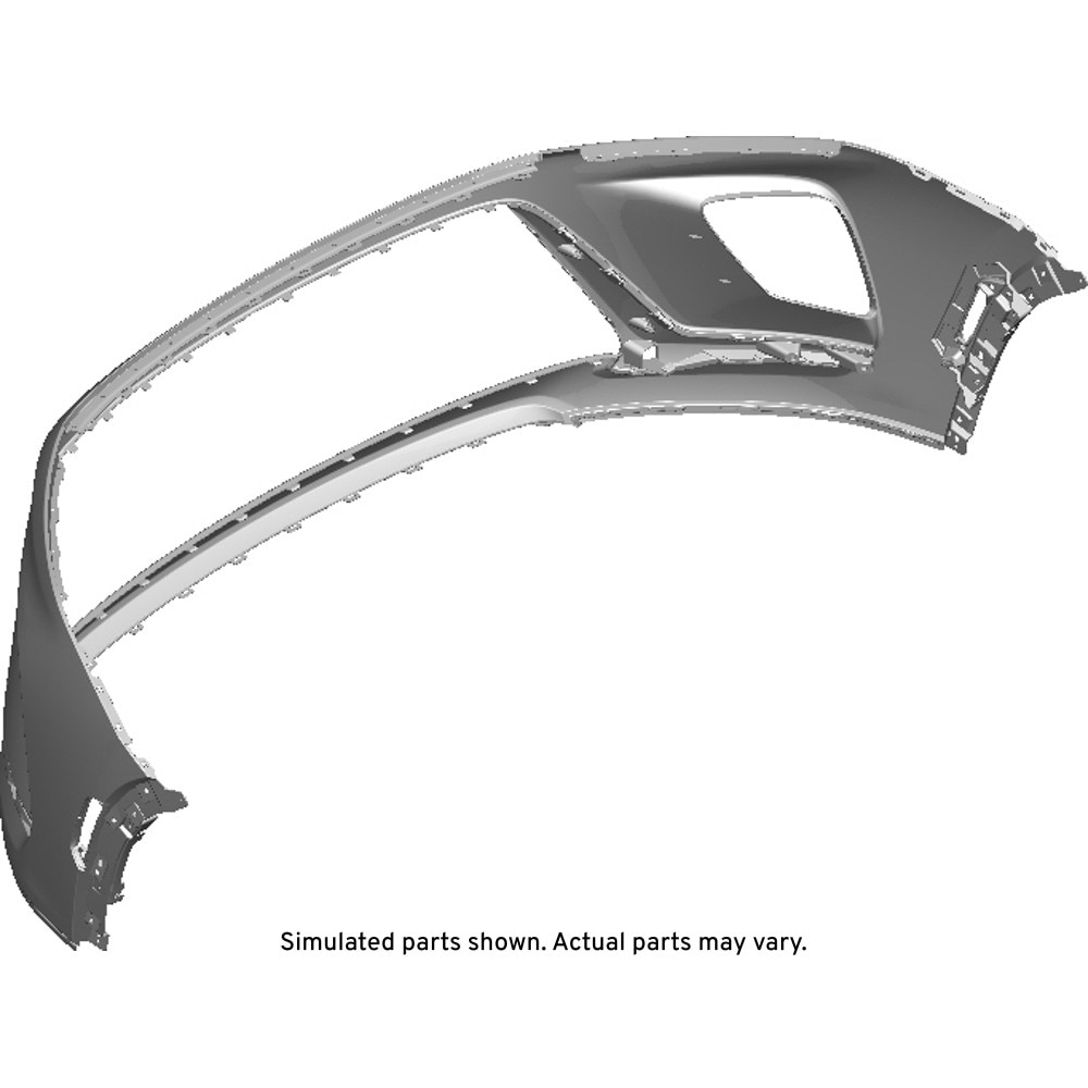 GM Genuine Parts Primed Front Bumper Upper Fascia