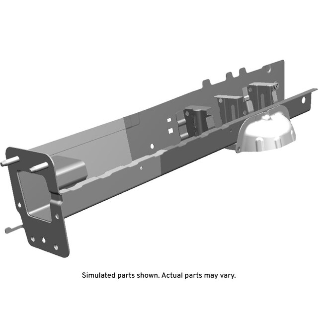 GM Genuine Parts Underbody Rear Driver Side Rail
