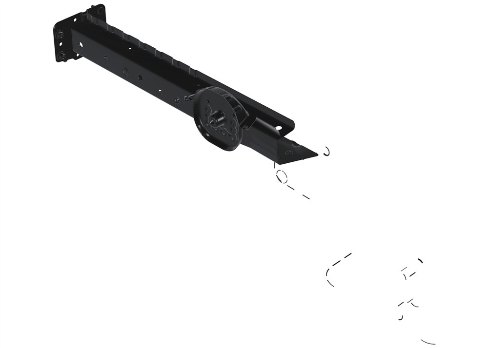 GM Genuine Parts Underbody Rear Driver Side Rail