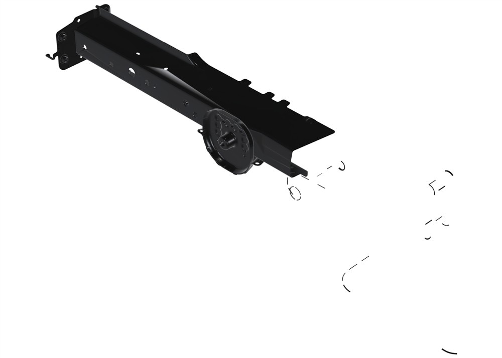 GM Genuine Parts Underbody Rear Passenger Side Rail