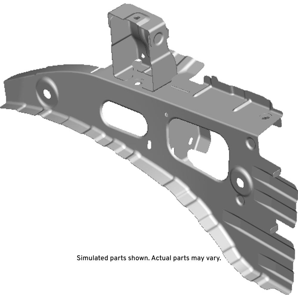 GM Genuine Parts Front Compartment Upper Driver Side Rail