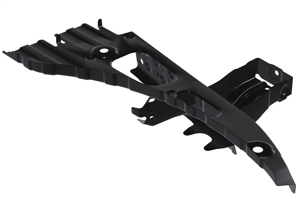 GM Genuine Parts Front Compartment Upper Passenger Side Rail