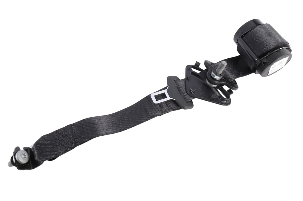 GM Genuine Parts Backen Black 3rd Row Passenger Side Seat Belt Retractor