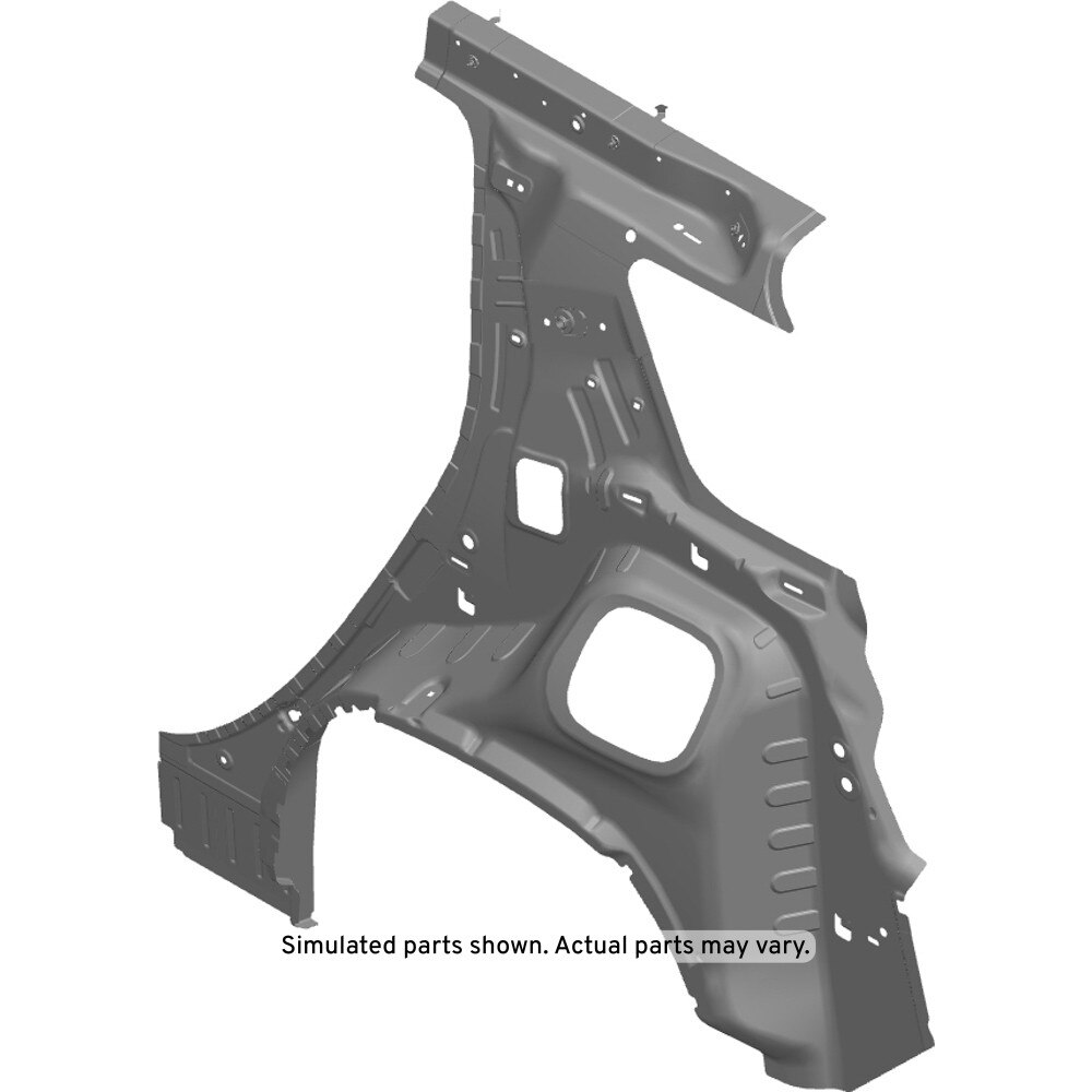 GM Genuine Parts Driver Side Quarter Inner Panel