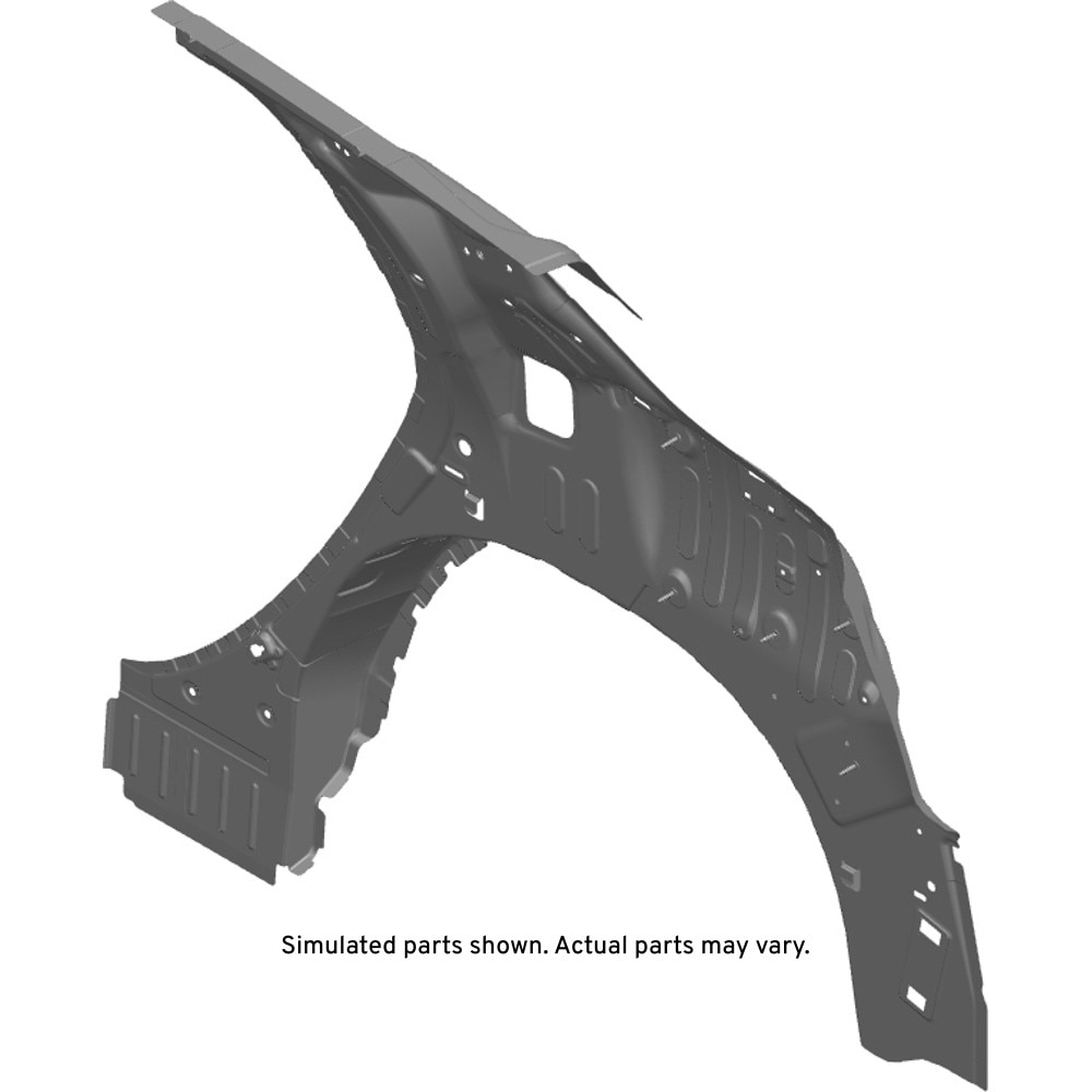 GM Genuine Parts Passenger Side Quarter Inner Panel
