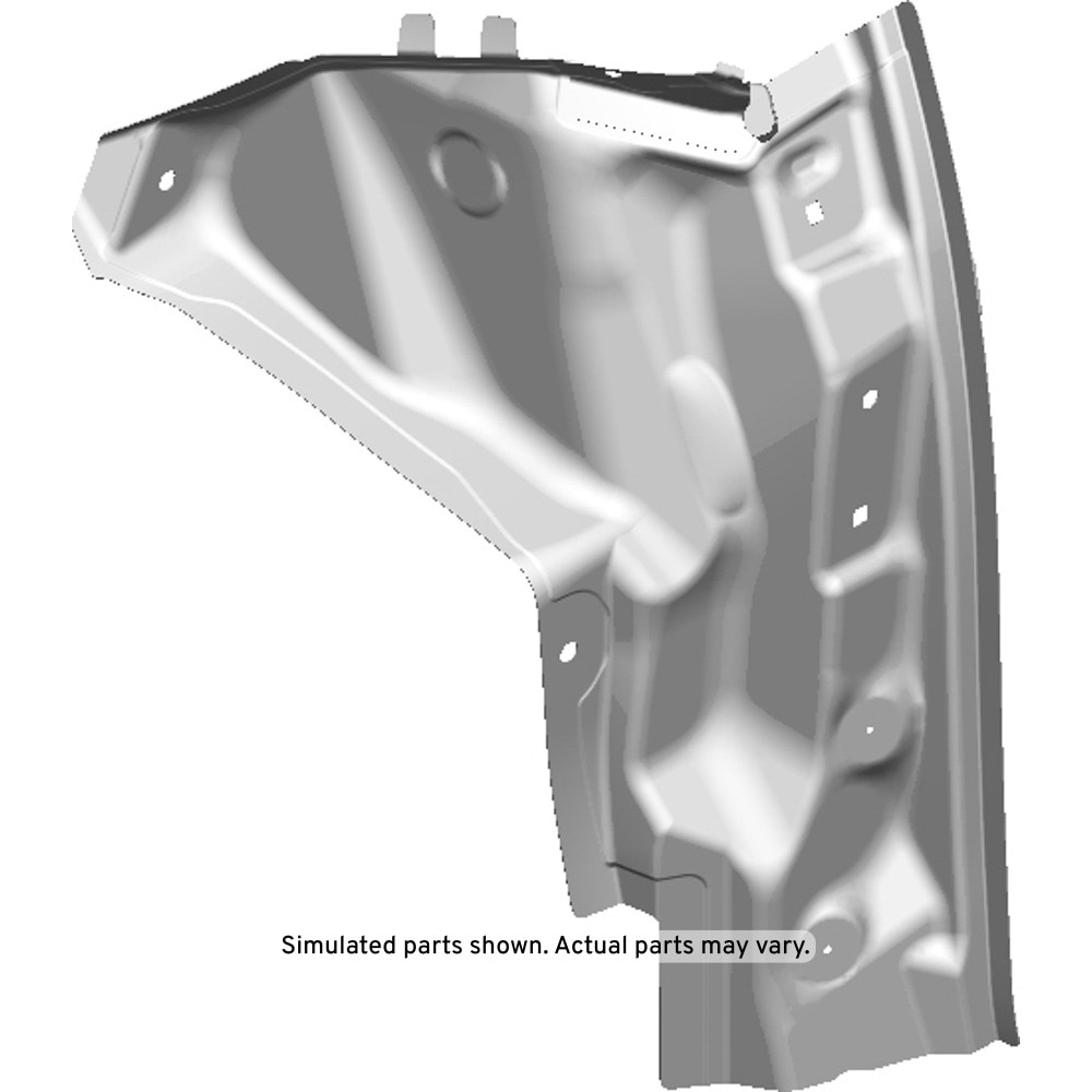 GM Genuine Parts Driver Side Body Side Tail Lamp Pocket