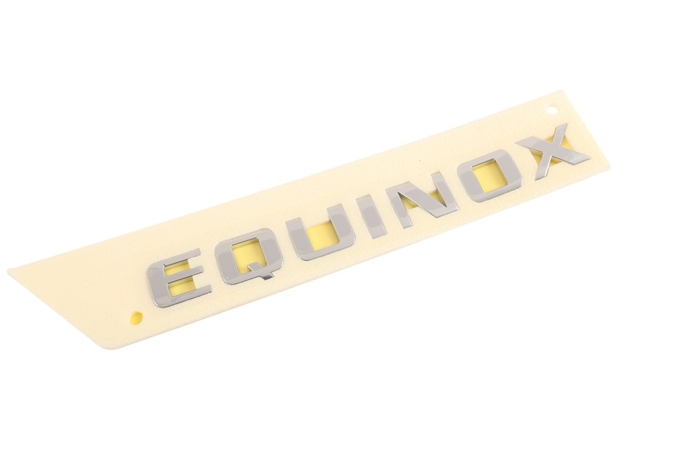GM Genuine Parts Exterior Bright Chrome Liftgate Vehicle Name Plate