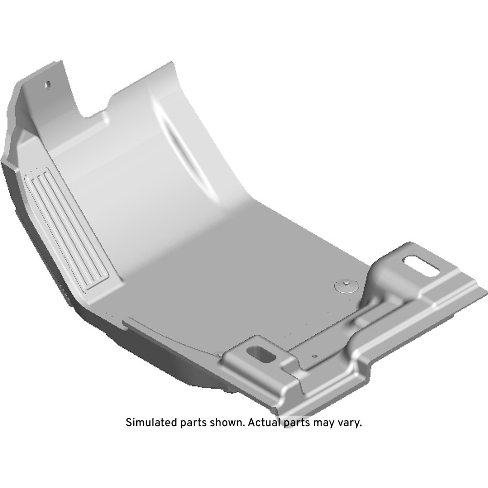 GM Genuine Parts Very Dark Atmosphere Front Floor Panel Driver Side Carpet
