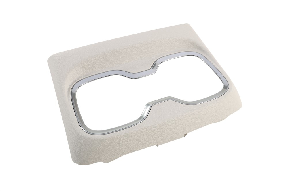 GM Genuine Parts Sheer Gray Front Floor Rear Console Trim Plate