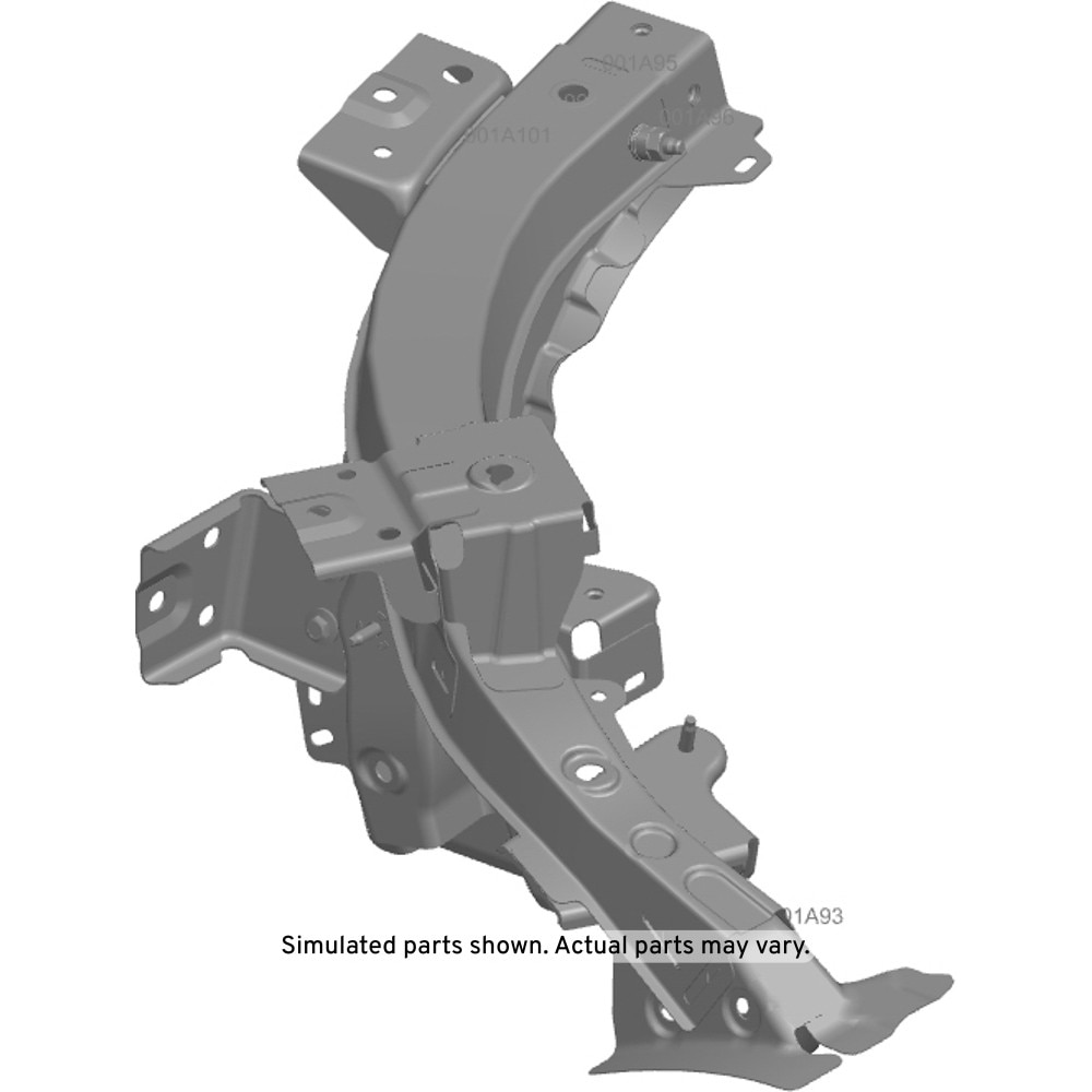 GM Genuine Parts Front End Upper Tie Bar Driver Side Extension