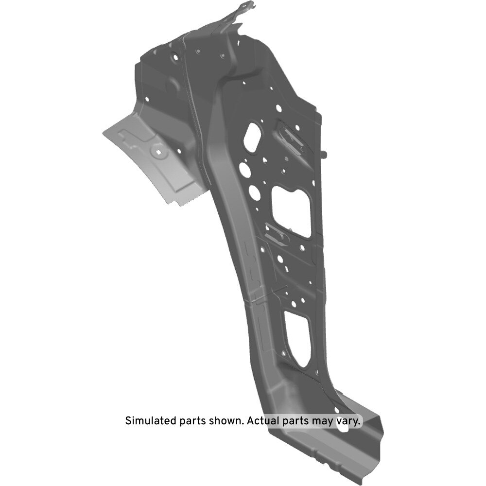 GM Genuine Parts Body Hinge Pillar Driver Side Inner Panel