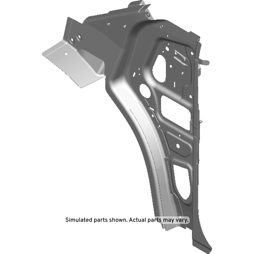 GM Genuine Parts Body Hinge Pillar Driver Side Inner Panel