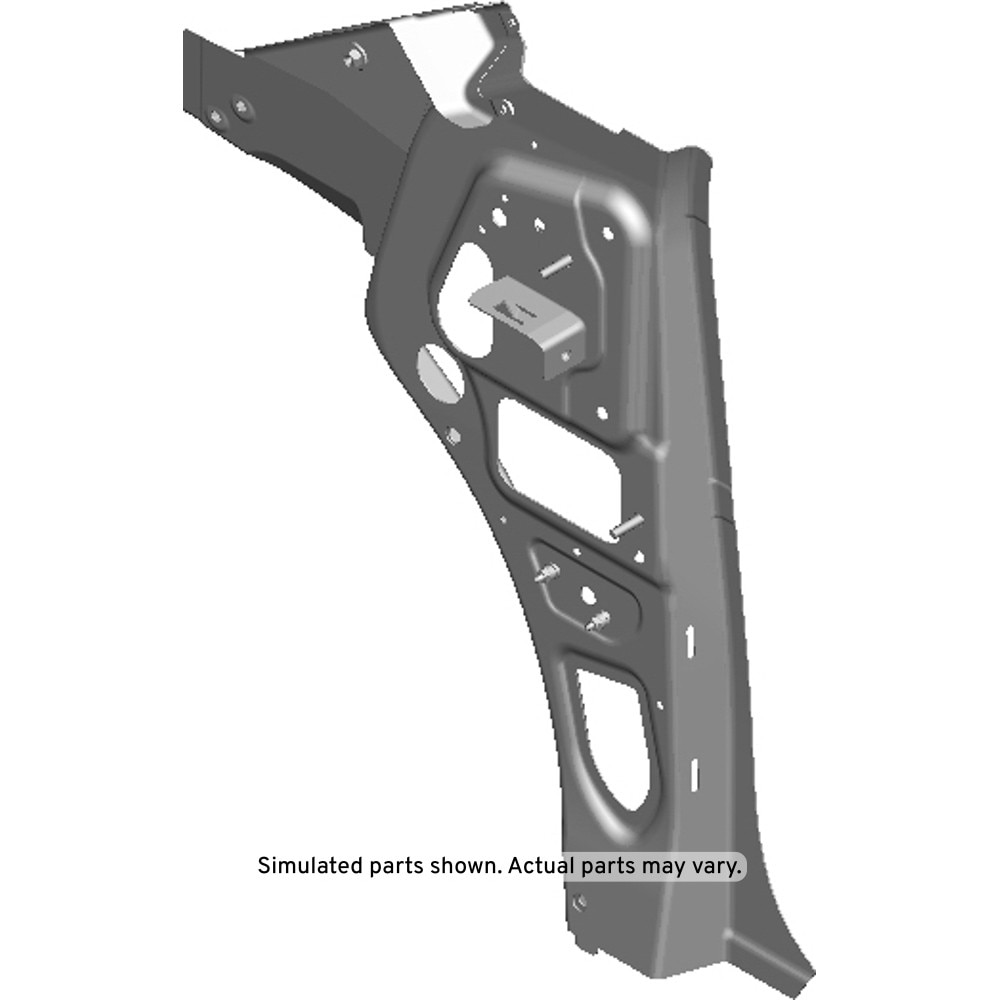 GM Genuine Parts Passenger Side Body Hinge Pillar Inner Panel