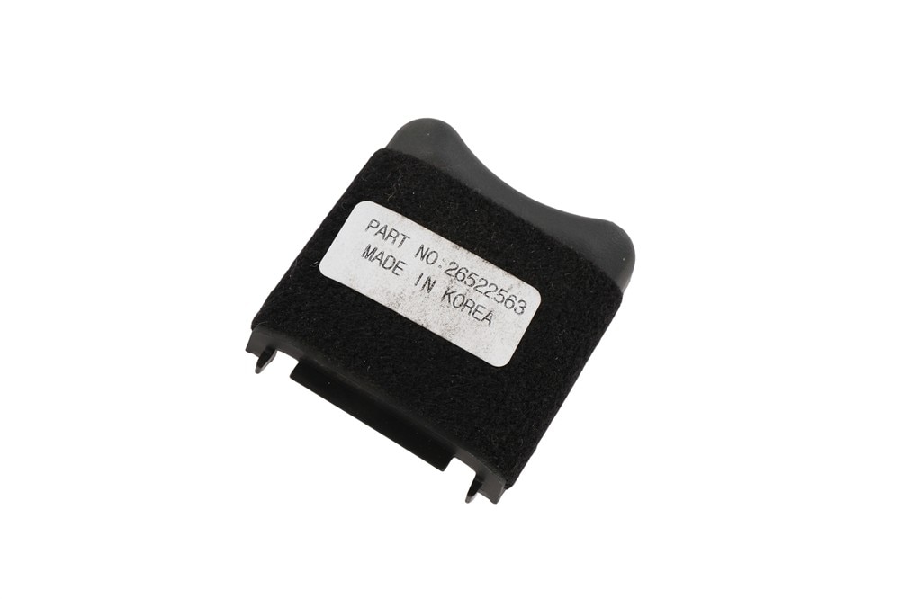 GM Genuine Parts Backen Black Front Seat Belt Anchor Plate Tensioner Cover