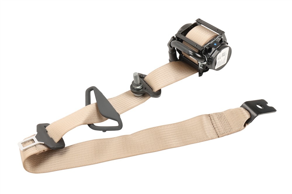 GM Genuine Parts Oxford Stone Rear Driver Side Seat Belt Retractor