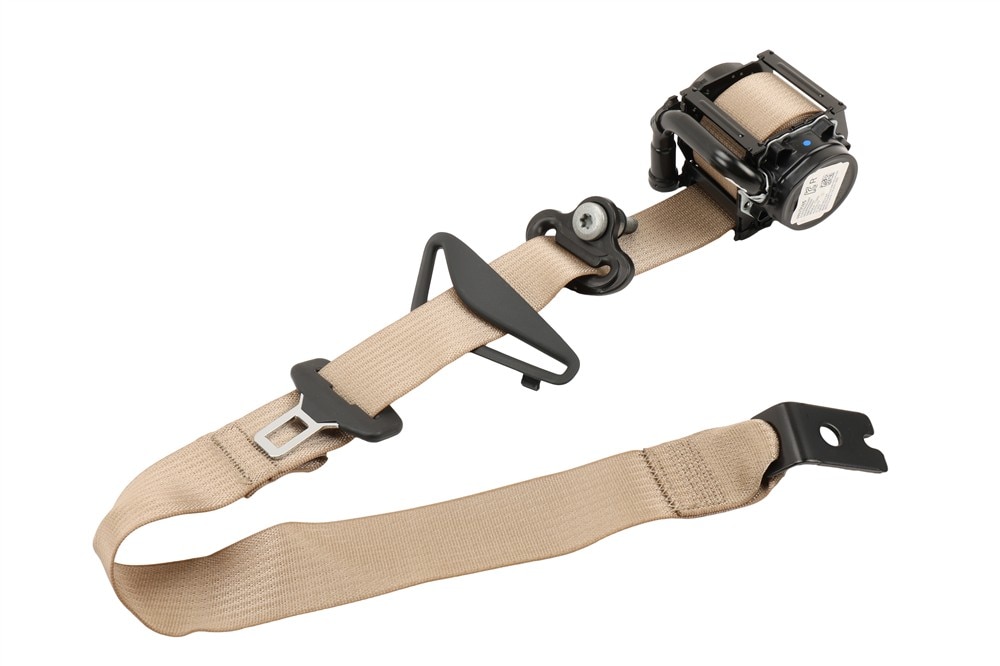 GM Genuine Parts Oxford Stone Rear Passenger Side Seat Belt Retractor