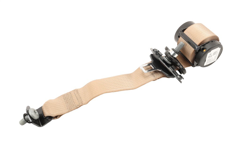 GM Genuine Parts Oxford Stone 3rd Row Passenger Side Seat Belt Retractor