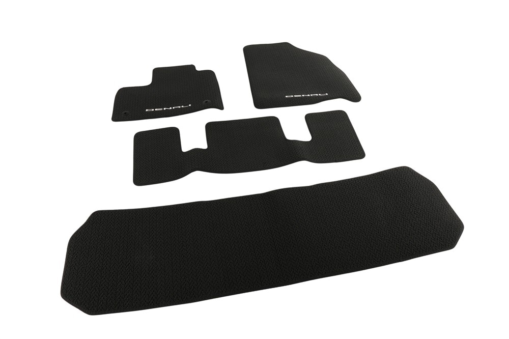 GM Genuine Parts Backen Black Floor Auxiliary Mat Package