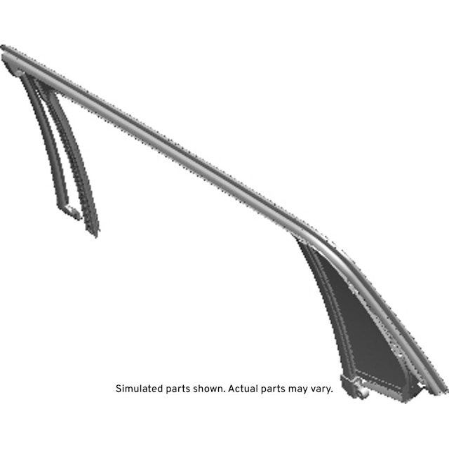 GM Genuine Parts Rear Passenger Side Door Window Weatherstrip