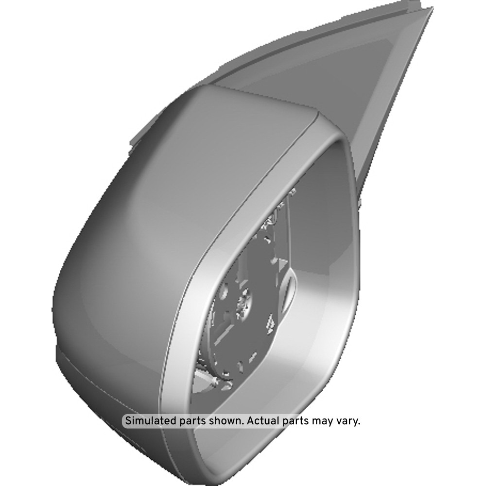 GM Genuine Parts Primed Driver Side Door Mirror Housing
