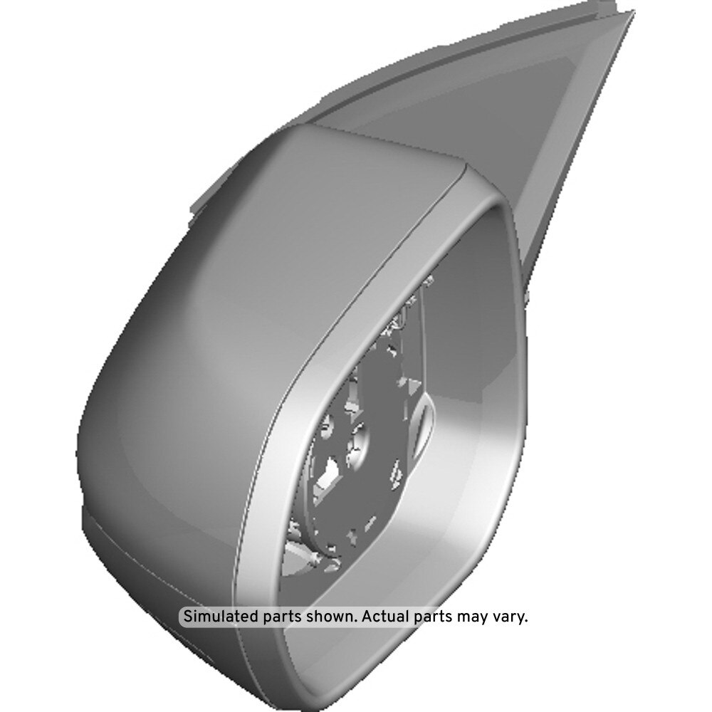 GM Genuine Parts Primed Driver Side Door Mirror Housing