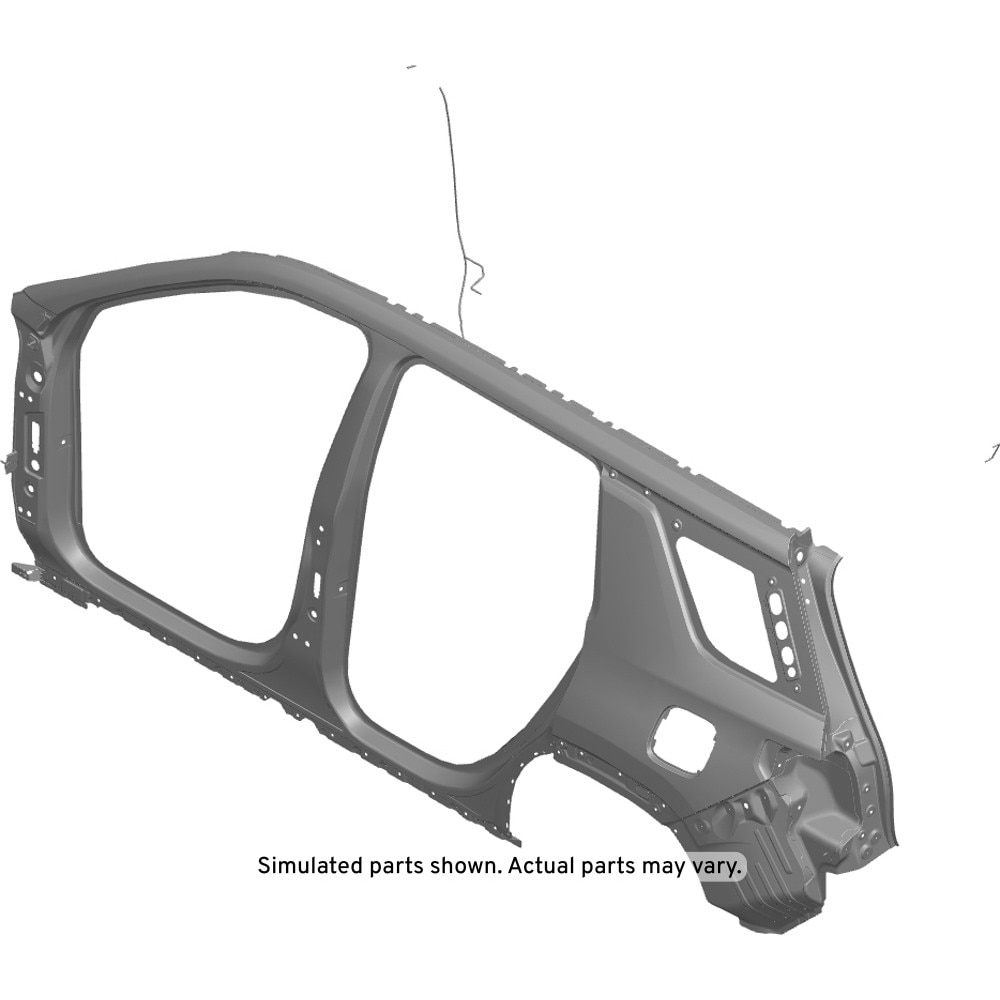 GM Genuine Parts Driver Side Body Side Outer Panel