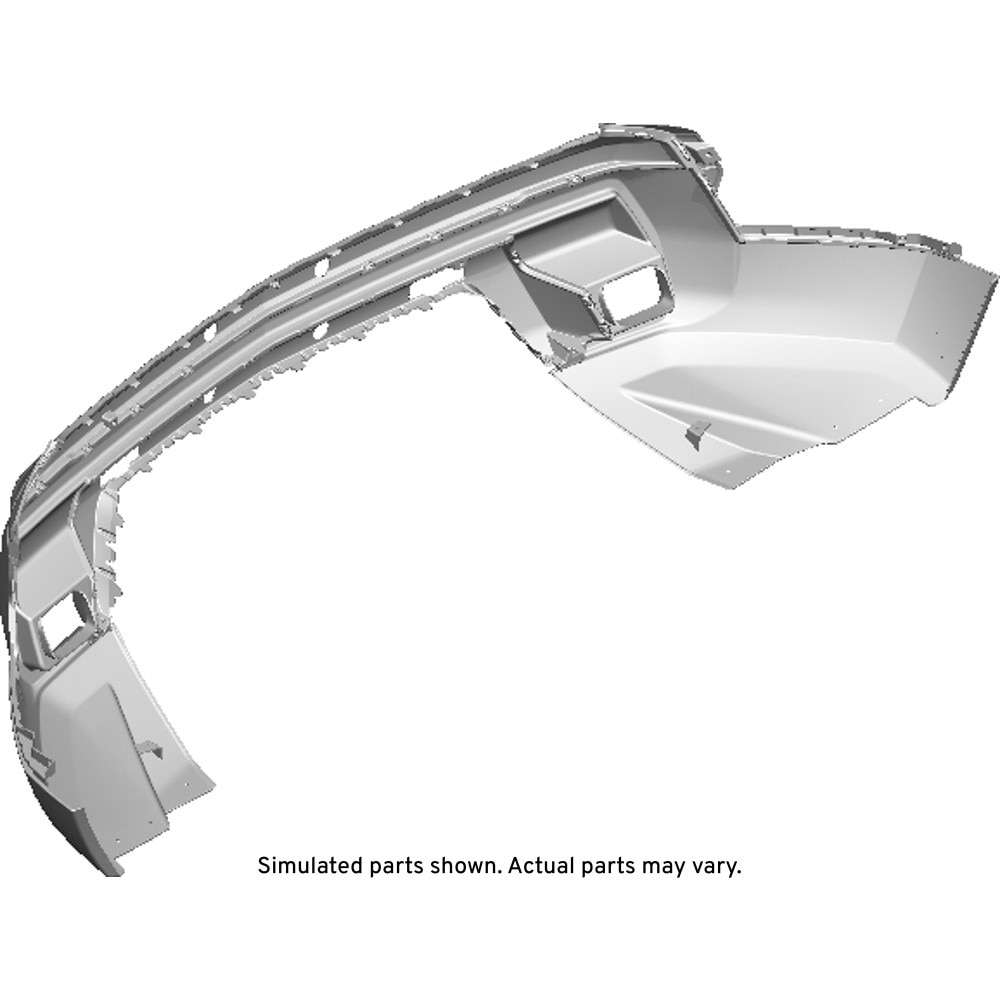 GM Genuine Parts Front Bumper Lower Fascia