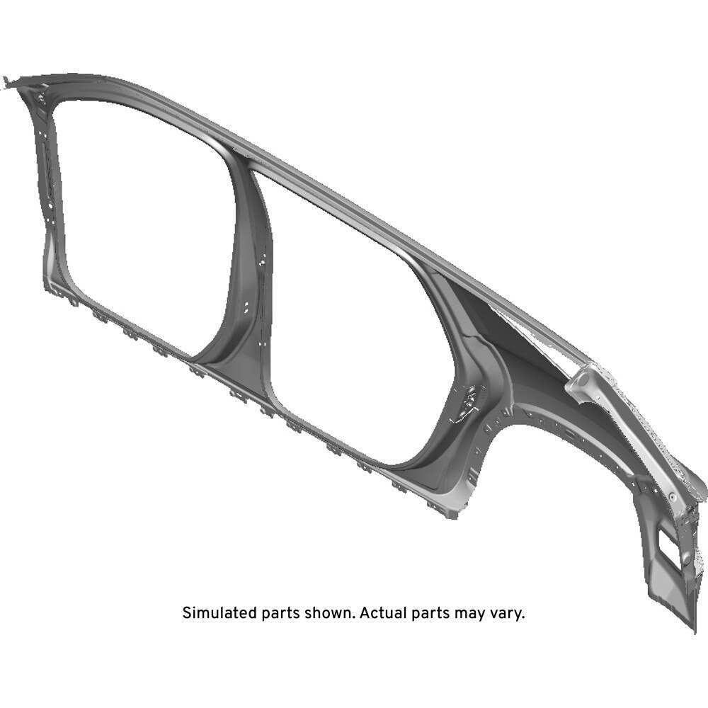 GM Genuine Parts Passenger Side Body Side Outer Panel