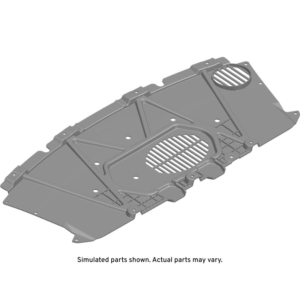 GM Genuine Parts Front Compartment Air Deflector