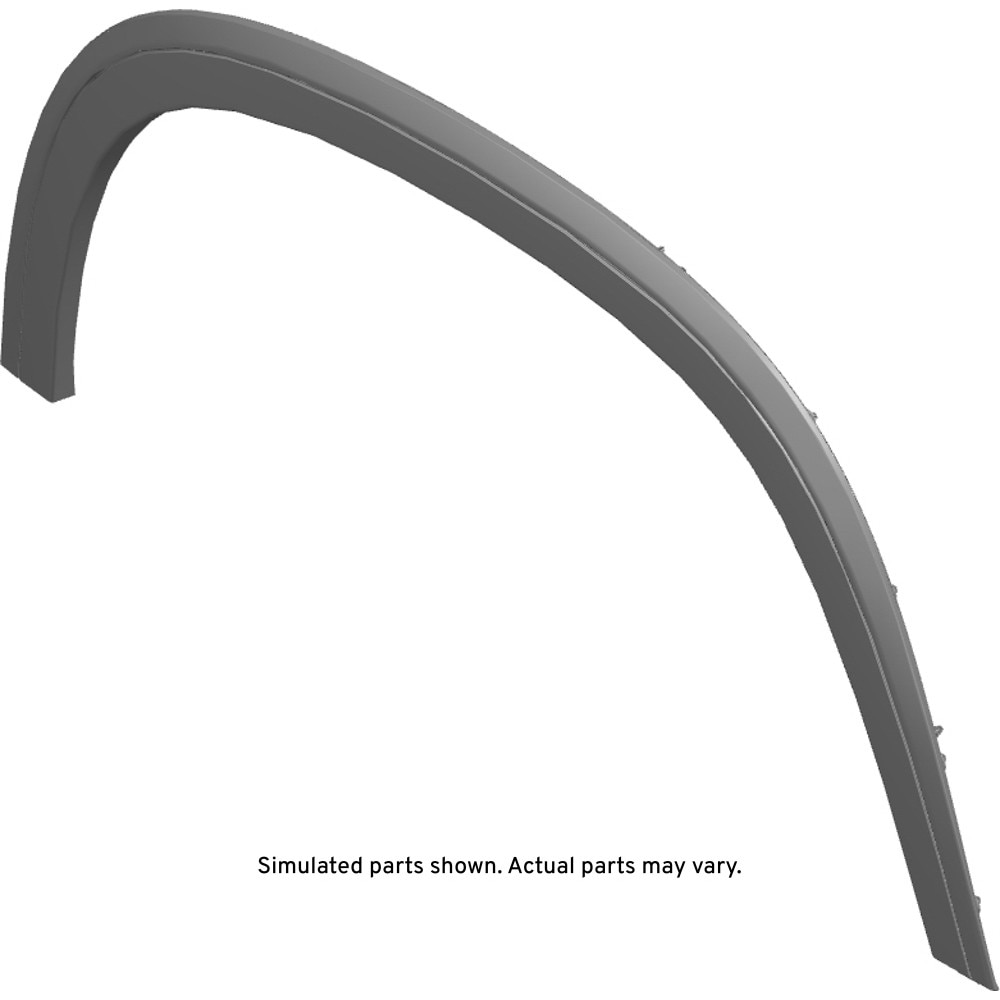 GM Genuine Parts Black Front Driver Side Wheel Opening Molding