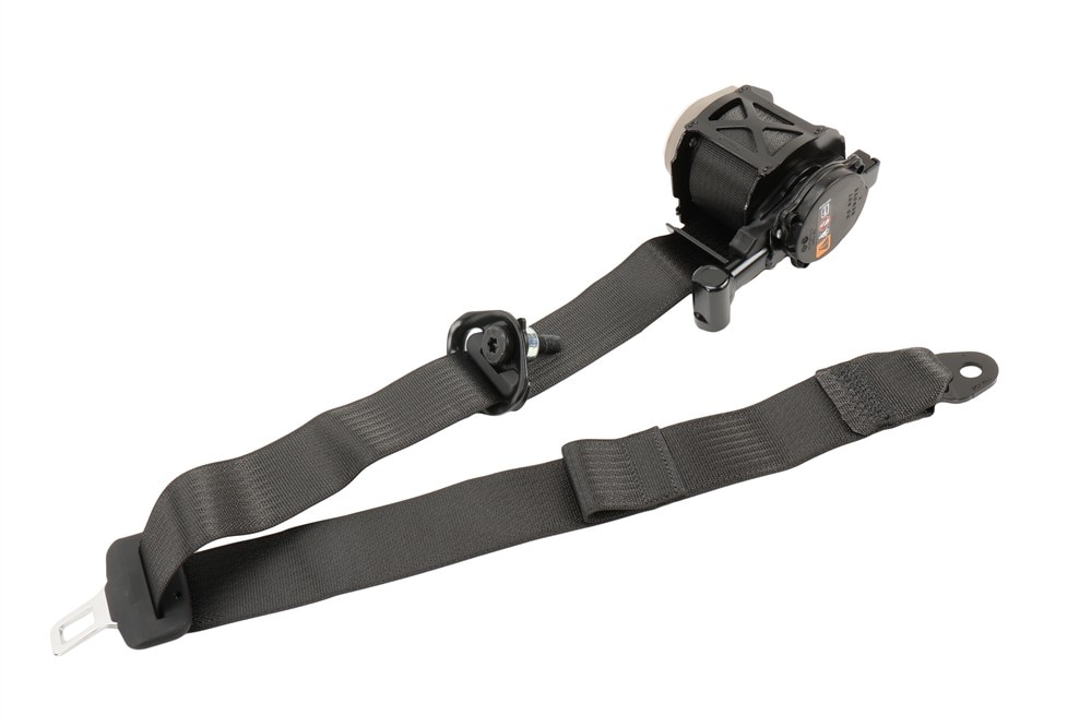 GM Genuine Parts Backen Black Rear Driver Side Seat Belt Retractor Kit