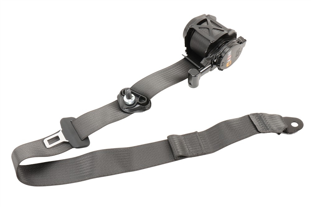 GM Genuine Parts Backen Black Rear Passenger Side Seat Belt Retractor Kit