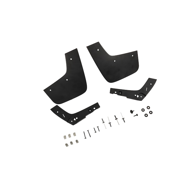 Front Splash Guards Molded in Black