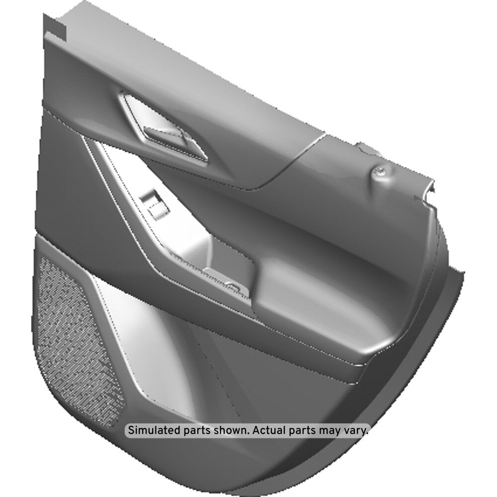 GM Genuine Parts Maple Sugar Rear Passenger Side Door Trim
