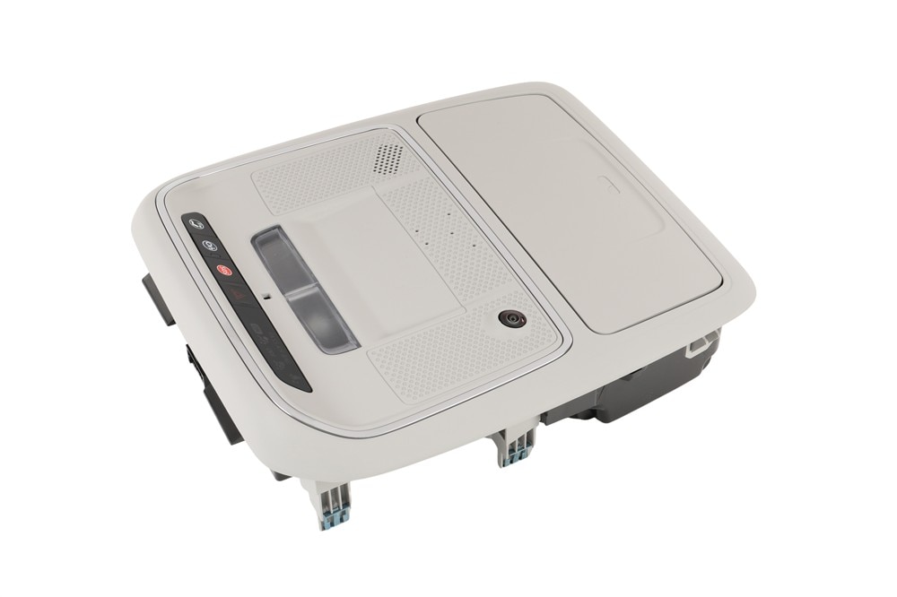 GM Genuine Parts Very Light Ash Gray Roof Console