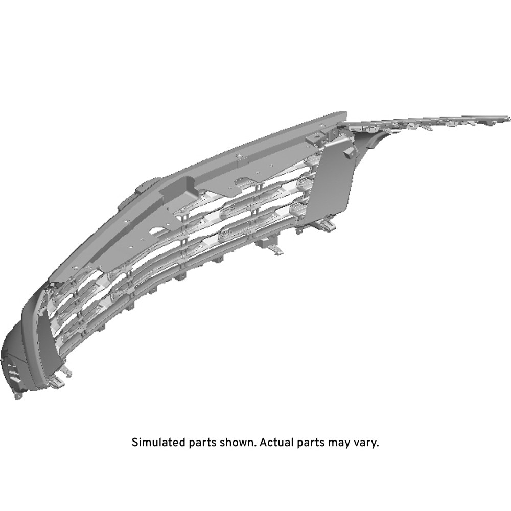GM Genuine Parts Exterior Bright Chrome Front Grille