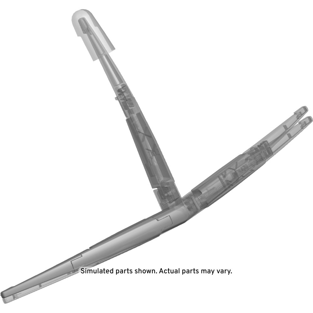 ACDelco GM Original Equipment Rear Window Wiper Blade with Arm