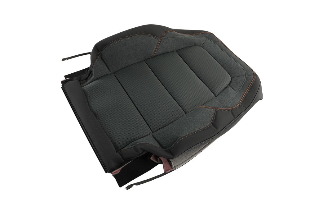 GM Genuine Parts Very Light Ash Gray Front Passenger Side Seat Back Cover