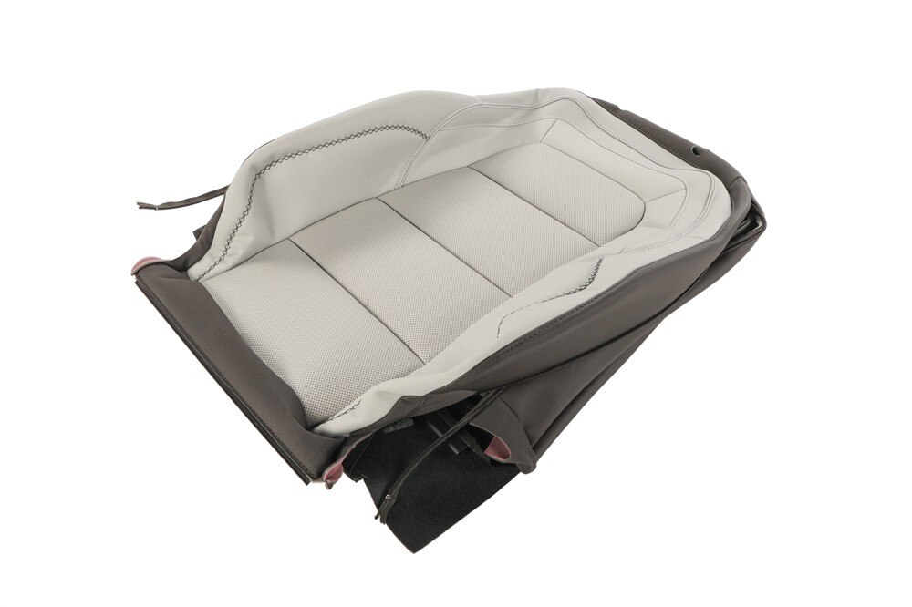 GM Genuine Parts Very Light Ash Gray Front Passenger Side Seat Back Cover