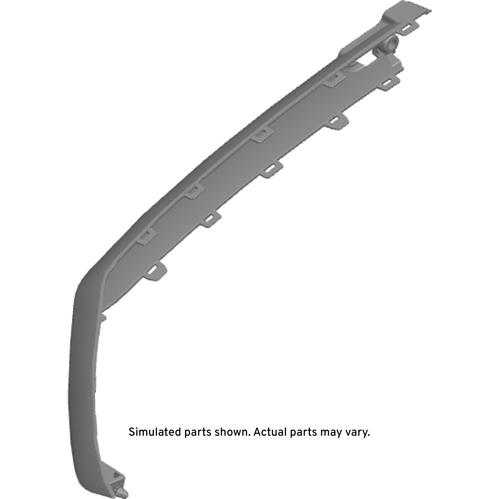 GM Genuine Parts Front Driver Side Outer Grille Opening Bezel