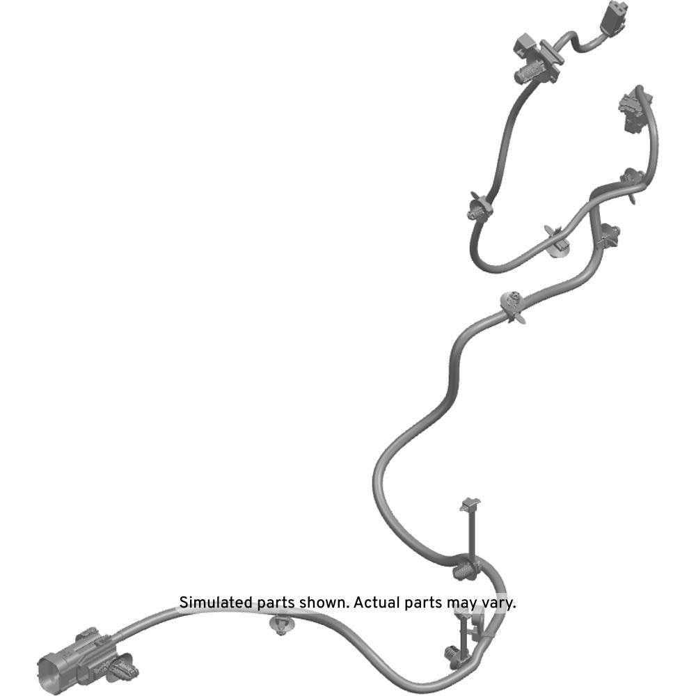 GM Genuine Parts 3rd Row Passenger Side Seat Wiring Harness