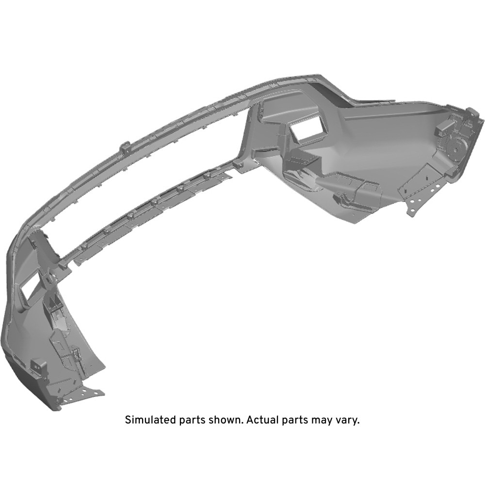 GM Genuine Parts Front Bumper Lower Fascia