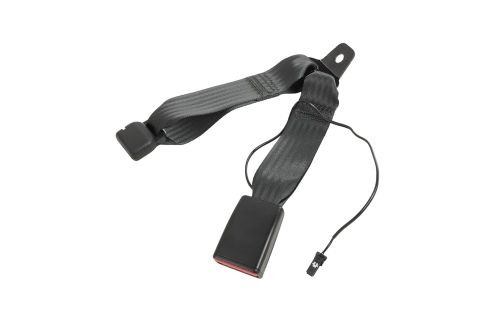 GM Genuine Parts Backen Black Drivers Side 3rd Row Seat Belt