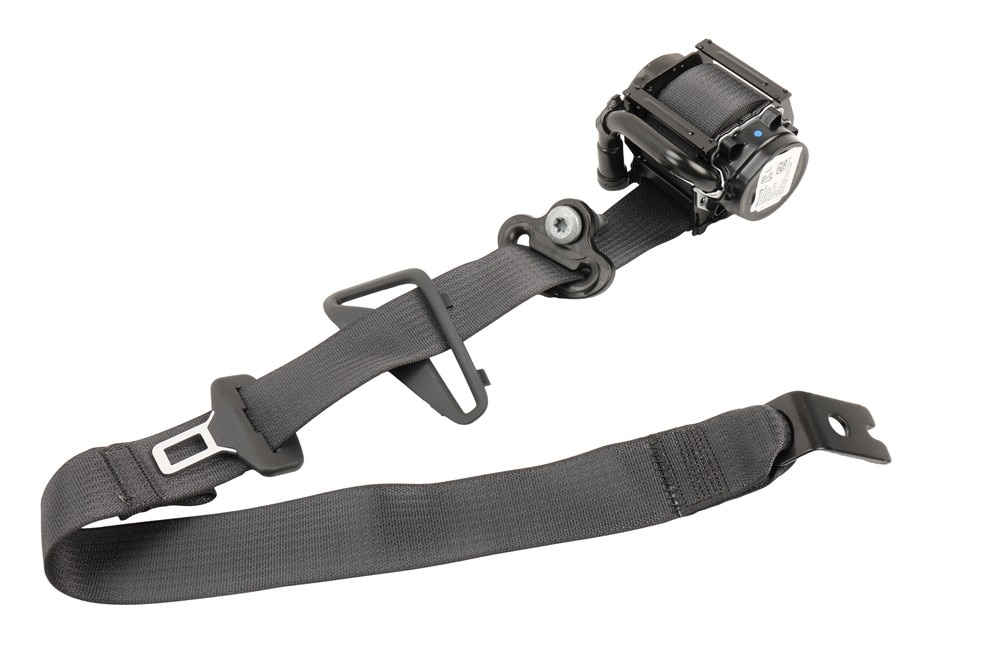 GM Genuine Parts Backen Black Rear Drivers Side Seat Belt