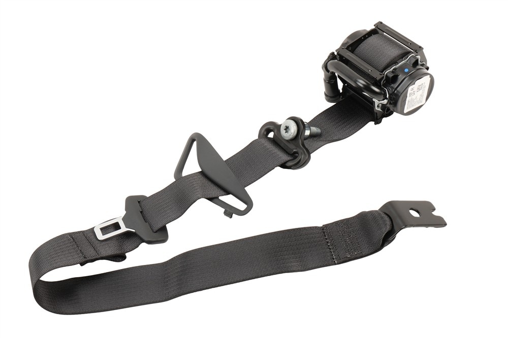 GM Genuine Parts Backen Black Rear Passengers Side Seat Belt