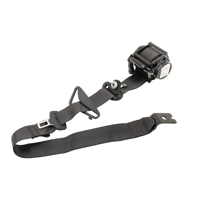 GM Genuine Parts Backen Black Rear Passengers Side Seat Belt