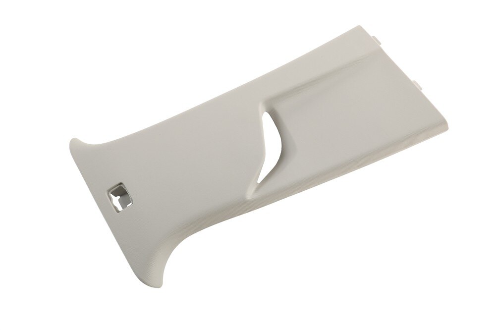 GM Genuine Parts Very Light Ash Gray Passengers Side Center Pillar Upper Trim Panel