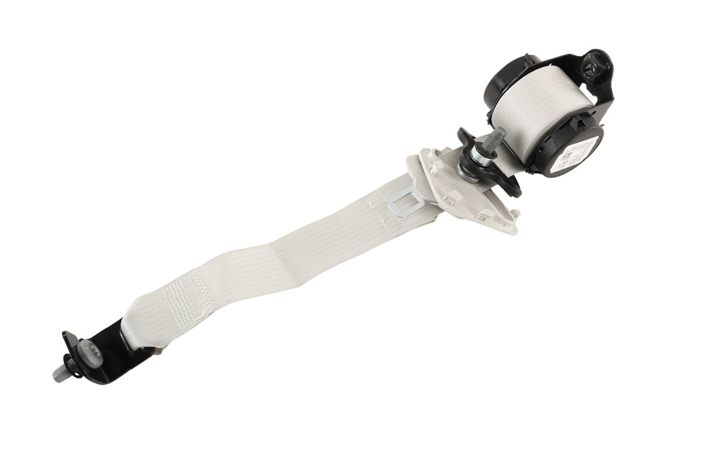 GM Genuine Parts Sheer Gray Drivers Side 3rd Row Seat Belt