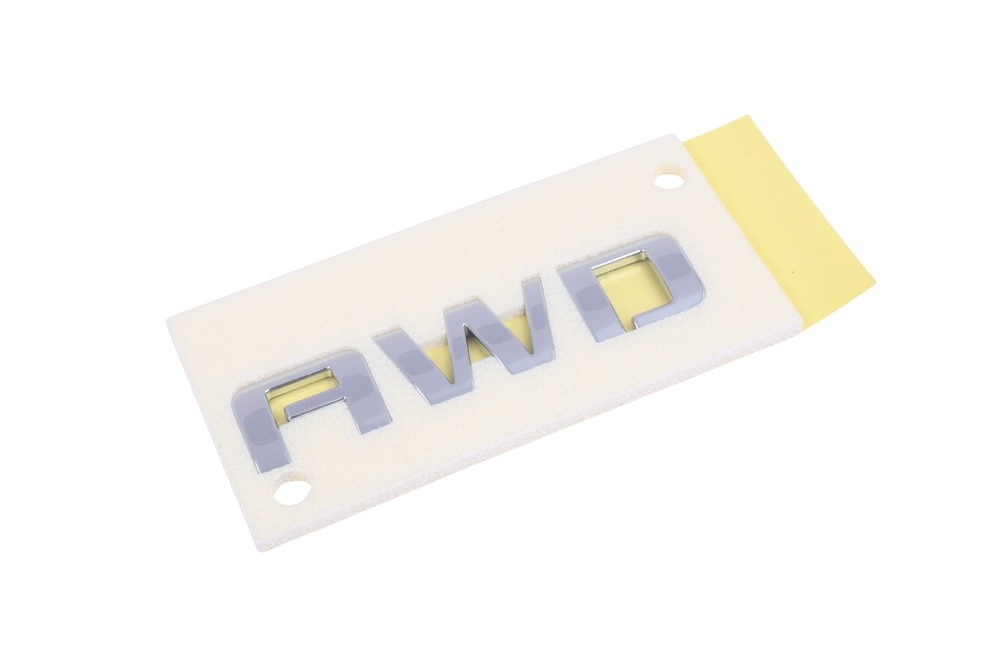 GM Genuine Parts Exterior Bright Chrome Liftgate Transmission Name Plate