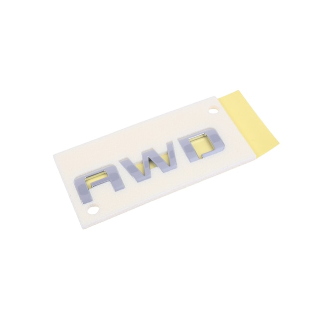GM Genuine Parts Exterior Bright Chrome Liftgate Transmission Name Plate